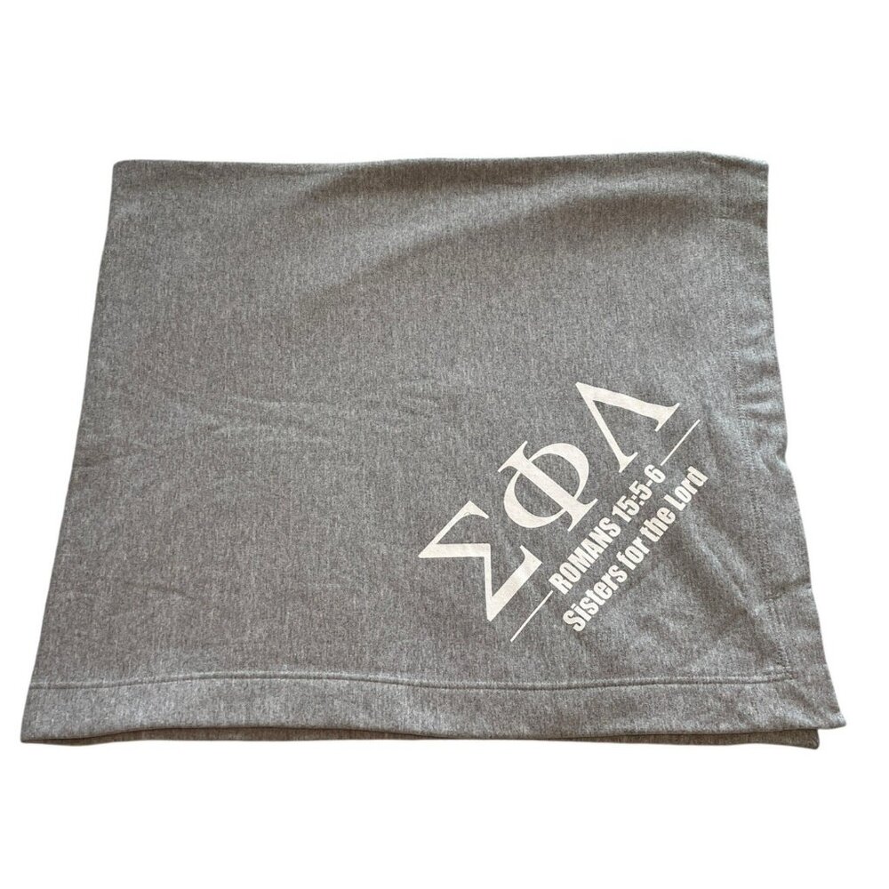 Sigma Phi Lambda Sorority Stadium Sweatshirt Blanket Wall Tapestry 50" x 60" - Picture 3 of 9